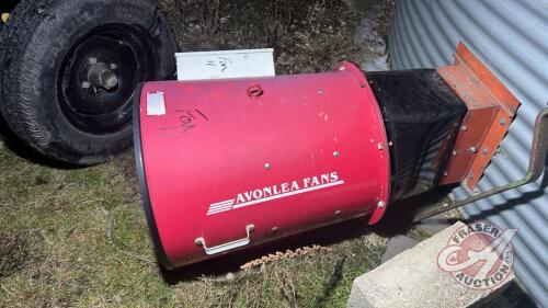 Fan #11 - 3hp Avonlea 1ph Aeration Fan