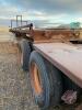 1996 Lode King Super-B flat deck lead trailer VIN# 2LDPF3232T9026373 Owner: Edith Desrochers, Seller: Fraser Auction_________________ - 2