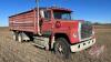 1984 Ford 9000 T/A Grain Truck, 603,752 Showing, VIN: 1FDYU90WXEVA34193, Owner: Dallas L Watt, Seller: Fraser Auction________________ - 4