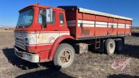 IH CargoStar Cab Over Tag-Axle Grain Truck, 091,071 Showing, VIN: 22671DCA15206, Owner: Dallas L Watt , Seller: Fraser Auction_________________