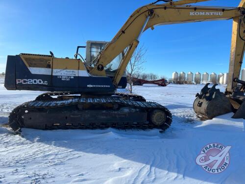 Komatsu PC200LC excavator, SN-A70154