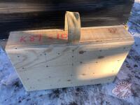 K89, 14" x 21.5" Flat Trailer Block Lot (A)