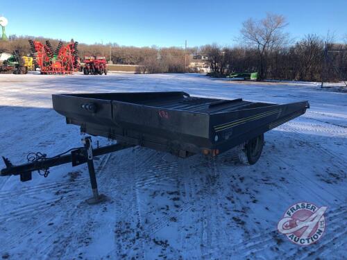 K92, Norbert's 2-Place Tilt Deck Snowmobile Trailer, Owner: Randall B Nestibo, Seller: Fraser Auction_______________, ***TOD in Office Trailer***