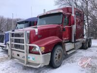 K97, 2006 IH 9400 Eagle Highway Truck, 988,140 showing, VIN: 24SCNSBR06C213898, SAFETIED, Owner: Jo-Anne D Neufeld, Seller: Fraser Auction___________________, ***Keys & TOD in Office Trailer***