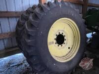 520/85R38 Floatation rubber for sprayer on rim