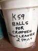 K59, Crippen Grain Cleaner (3ph) ***2 pails of balls in Office Shed*** - 16