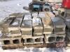 K88, (4) pallets of used cinder blocks (sell as 1 lot) - 4