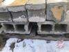 K88, (4) pallets of used cinder blocks (sell as 1 lot) - 10