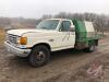 K97, Ford F350 Custom Truck, 203,876 showing, (Running Driving PARTs USE ONLY, NO TOD), ***Keys in Office Trailer***