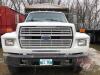 K108, 1990 Ford F600 S/A Grain Truck, 387,156 km showing, VIN: 1FDNK64PXLVA14999, Owner: James C Margetts, Seller: Fraser Auction___________________, ***Keys & TOD in Office Trailer*** - 2