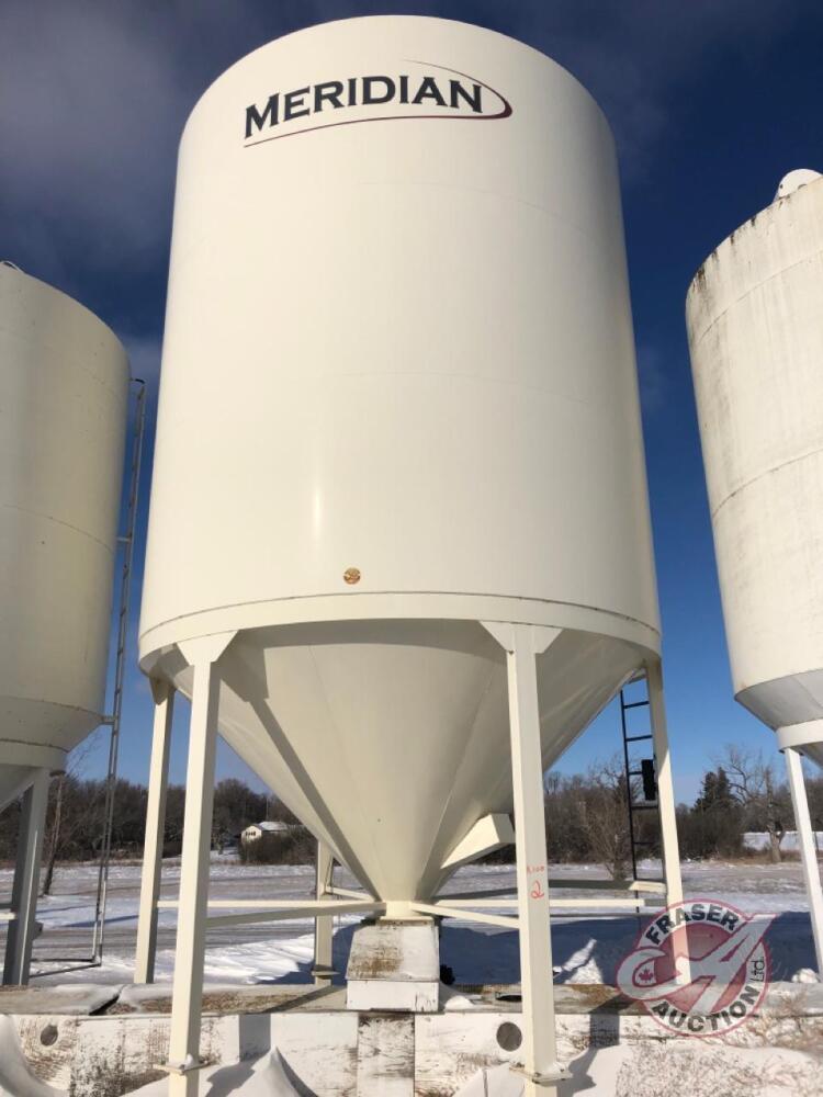 K100, Bin 2 Approx 70 Ton Meridian Hopper Bottom Bin
