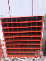 K114, 3'(w)x42"(h) Orange Shelving (A)