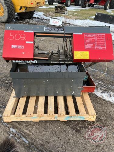 Carolina metal cutting band saw