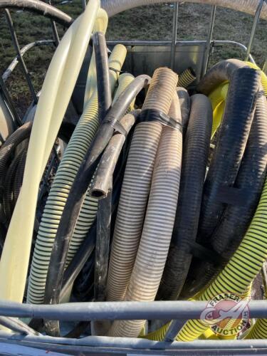 New and use air seeder hose water hose etc