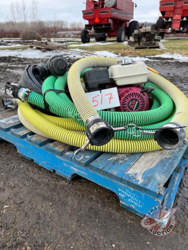 Honda pump with various hose