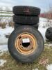 used 22.5 tire mounted on Unimoumt steering rim - 2