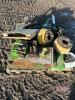 John Deere parts radiator, battery boxes, wheel hubs etc