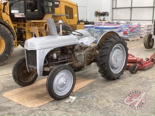9N Ford tractor with 6&rsquo; cultivator