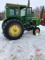 JD 4020 tractor with cab s/n22T69436