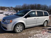 K140, 2012 Dodge Grand Caravan SE, VIN: 2C4RDGBG9CR102048, SAFETIED, Owner: Lindsay J Blixhavn, Seller: Fraser Auction________________, ***Keys & TOD in Office Trailer***