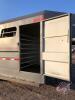 K107, 1994 20' Norberts T/A Stock Trailer, VIN: 2N9C75628RG017091, Owner: Cody J Nichol, Seller: Fraser Auction____________________, ***TOD in Office Trailer*** - 13