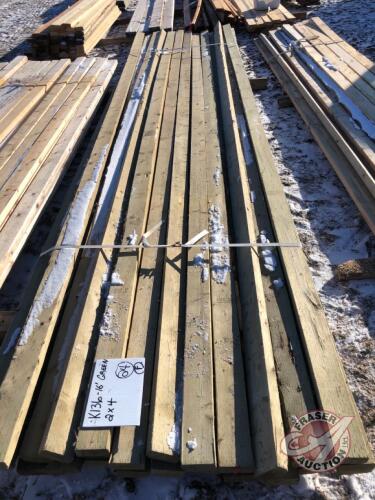 K136, 2X4X16' Green Treated Lumber (F)