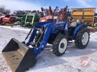 K100, NH Workmaster 50 MFWD Tractor, S/N NH5567839, ***Keys in Office Trailer***