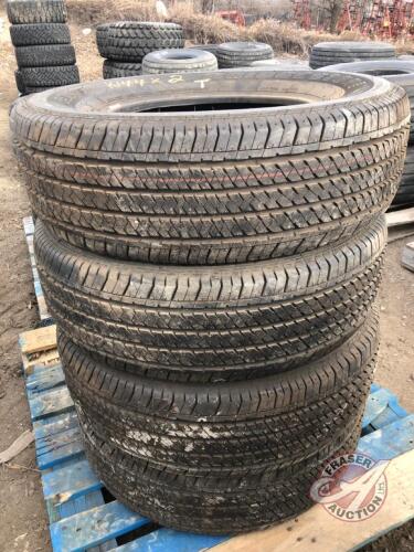 K144, New P255/70R17 "99% TAKEOFF" Bridgestone Dueler H/T Tire (T)