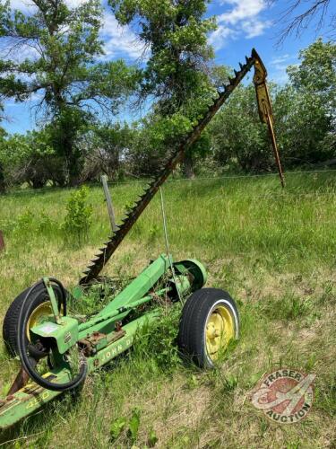 9' JD 450 bar mower