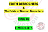 It's now time to go to RING #2 for all Edith Desrochers TIMED LOTS (Click on the big Fraser Auction Logo at top of page to be directed back to Homepage)