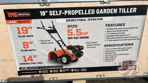 K151, TMG-GT19: 19" Self-Propelled Garden Tiller