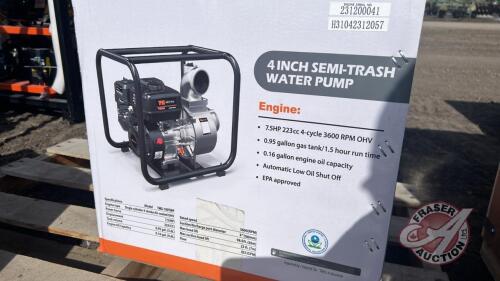 K151, TMG-100TWP: 4" Semi-Trash Water Pump