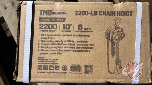 K151, TMG-AHC1: 2200lb Chain Hoist