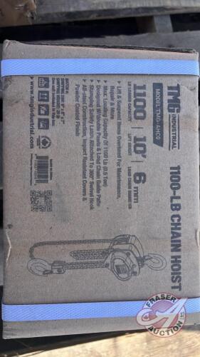 K151, TMG-AHC0: 1100lb Chain Hoist