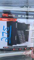 K151, TMG-SC88: 88" 16-Drawer Tool Storage Chest