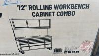 K151, TMG-WBC72S: 72" Rolling Workbench Cabinet Combo