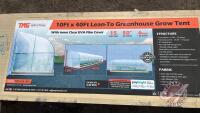 K151, TMG-GHL1040: 10'x40' Lean-To Greenhouse Grow Tent