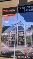 K151, TMG-GH612: 6'x12' Crystal Clear Greenhouse