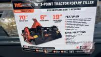 K151, TMG-RT175: 70" 3-Point Tractor Rotary Tiller