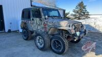 1998 Jeep TJ Sport. ,339,572 showing VIN#1J4FY19S1WP759943, Owner: Rodney E Frederick, Seller: Fraser Auction______________________