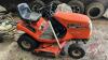 Kubota T1760 Lawn tractor, 48” cutting deck, 384 hrs showing, s/n 51718