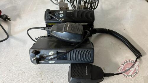 Motorola SM50 radio with mic and antenna