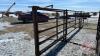 30’ freestanding panel with 10’ 360 hinge gate - 2