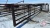 30&rsquo; freestanding panel with 12&rsquo; 360 hinge gate - 2