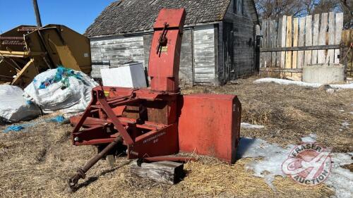 IH 80 3pt Snowblower