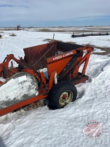 Rock-O-Matic Rotary Rock picker