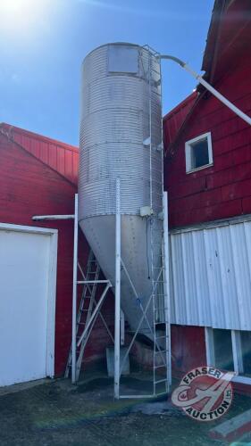 Bin #22 - Approx 500 Bushel Hopper Feed Bin (MUST BE REMOVED BY OCTOBER 31st, 2024)