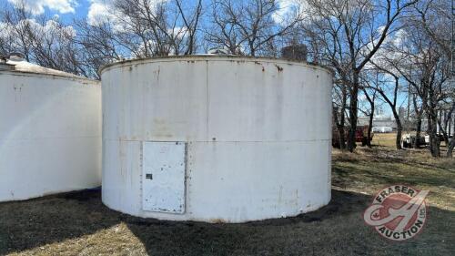 Bin #10 - Approx 2000 Bushel Flat Bottom Steel Bin (MUST BE REMOVED BY OCTOBER 31st, 2024)