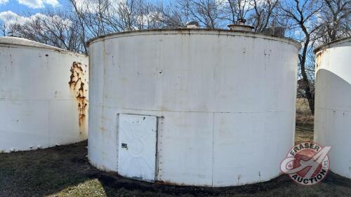 Bin #11 - Approx 2000 Bushel Flat Bottom Steel Bin (MUST BE REMOVED BY OCTOBER 31st, 2024)