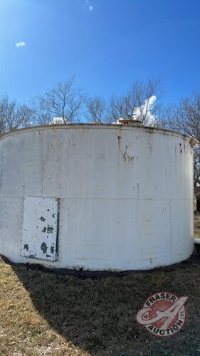 Bin #14 - Approx 2000 Bushel Flat Bottom Steel Bin (MUST BE REMOVED BY OCTOBER 31st, 2024)